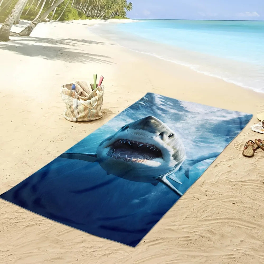 Serviette De Bain Requin