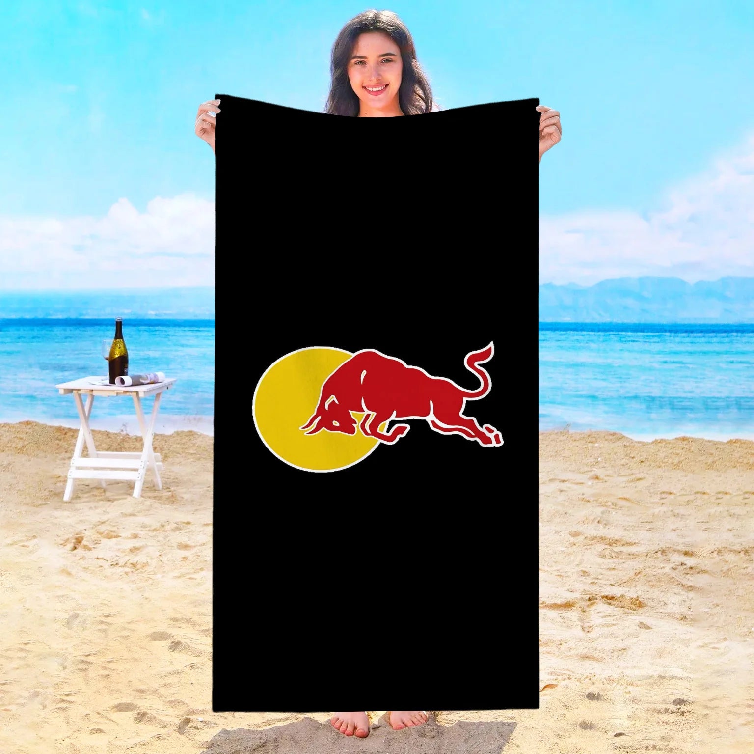 Serviette De Bain Red Bull
