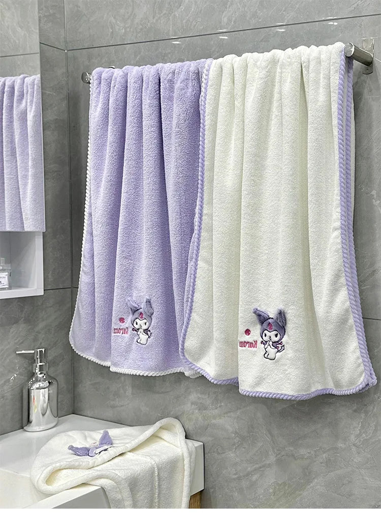 Serviette De Bain Dessin Animé