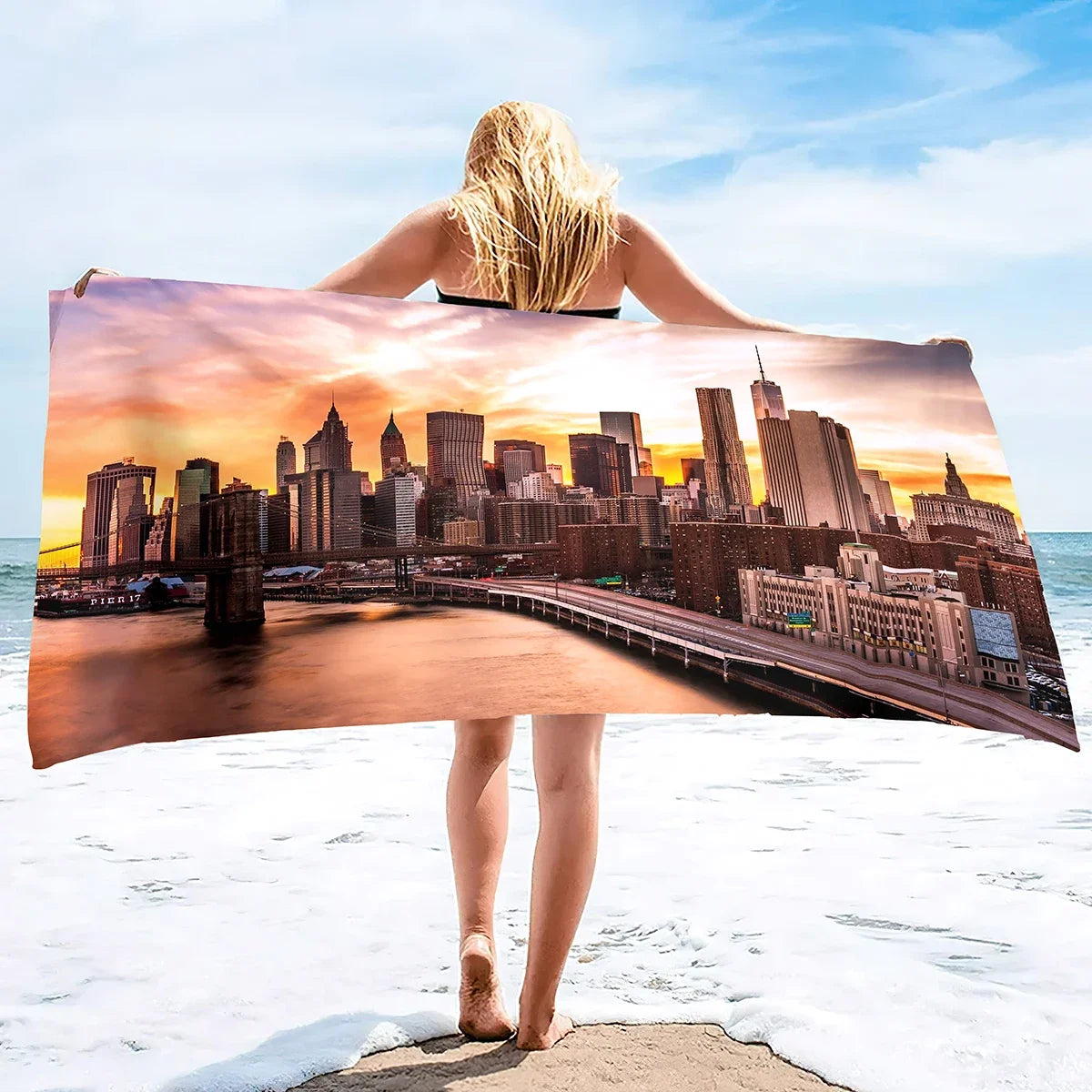 Serviette De Bain New York