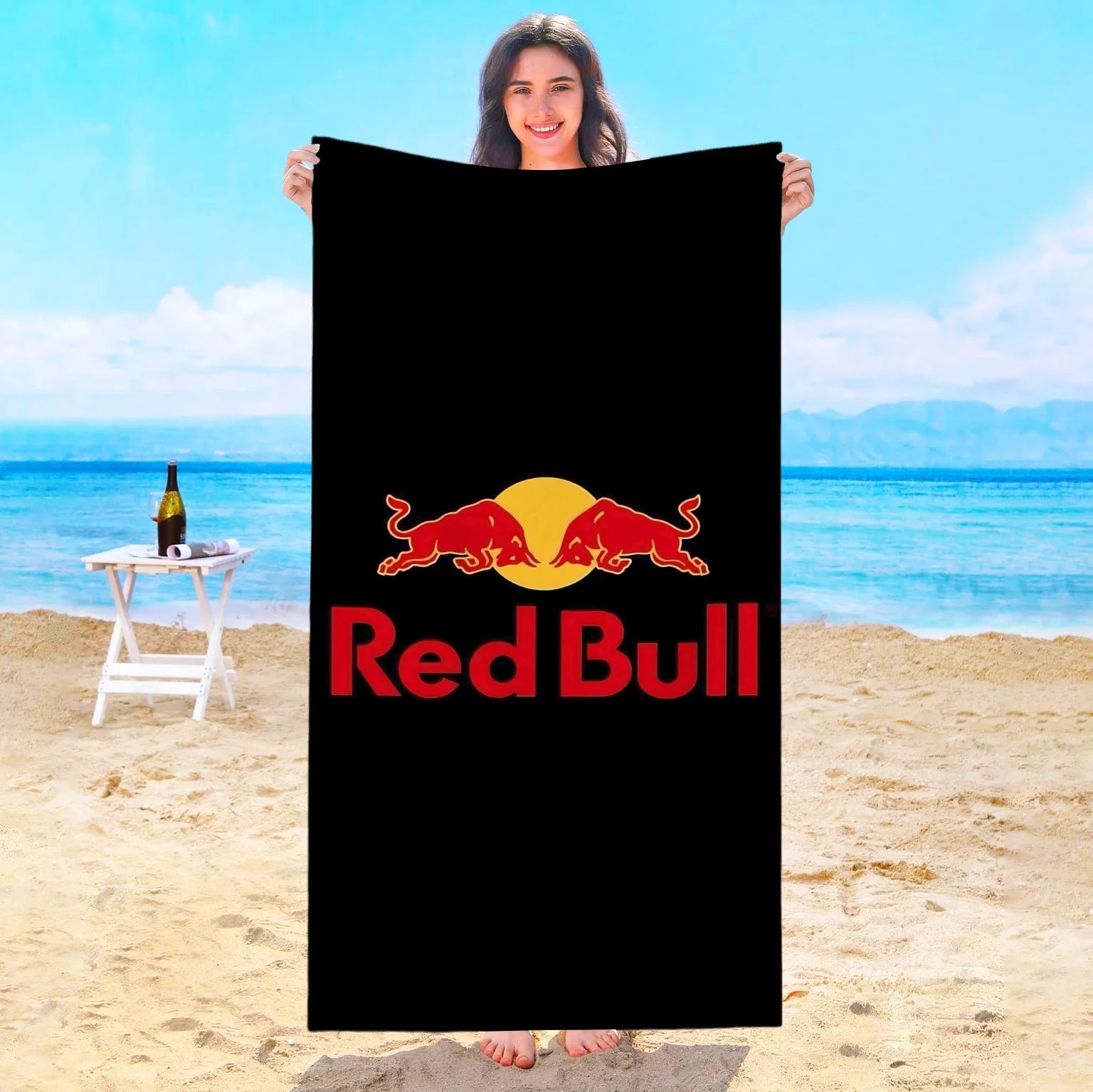 Serviette De Bain Red Bull