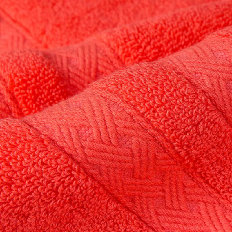 Serviette De Bain Rouge