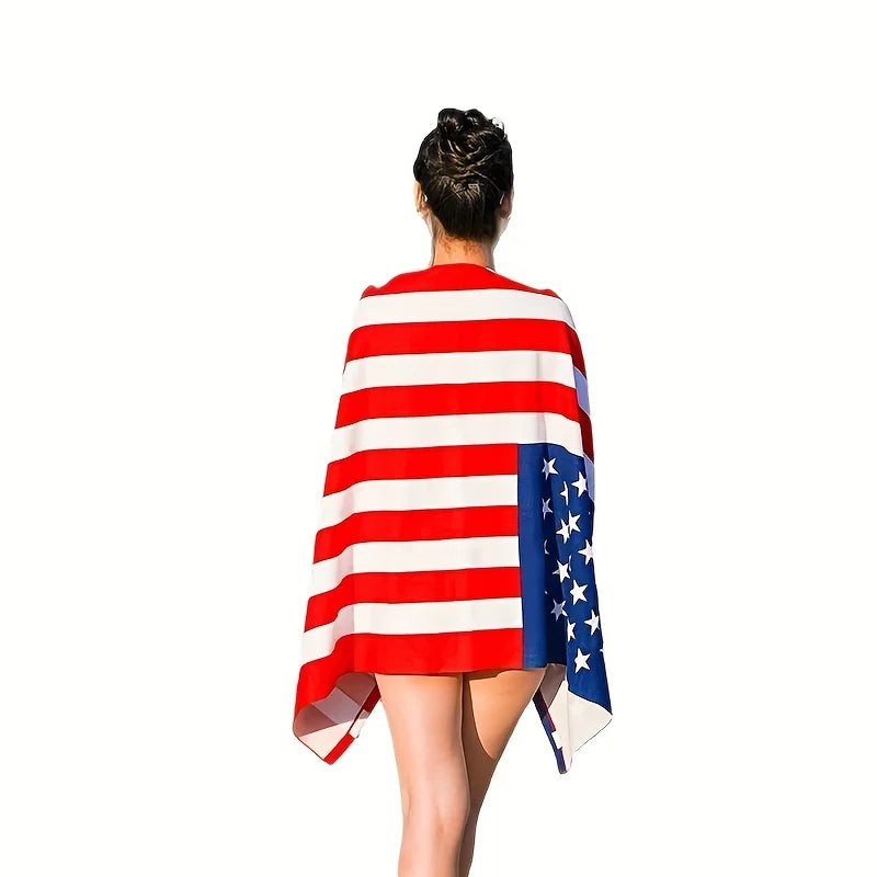 Serviette De Bain Drapeau Americain