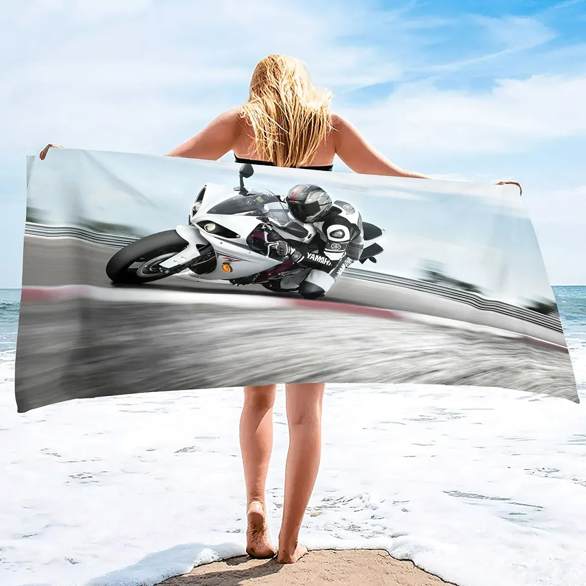 Serviette De Bain Moto