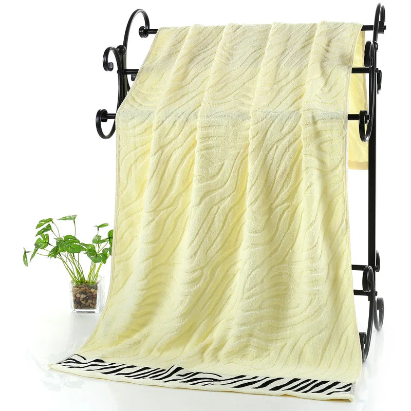 Serviette De Bain Brodée