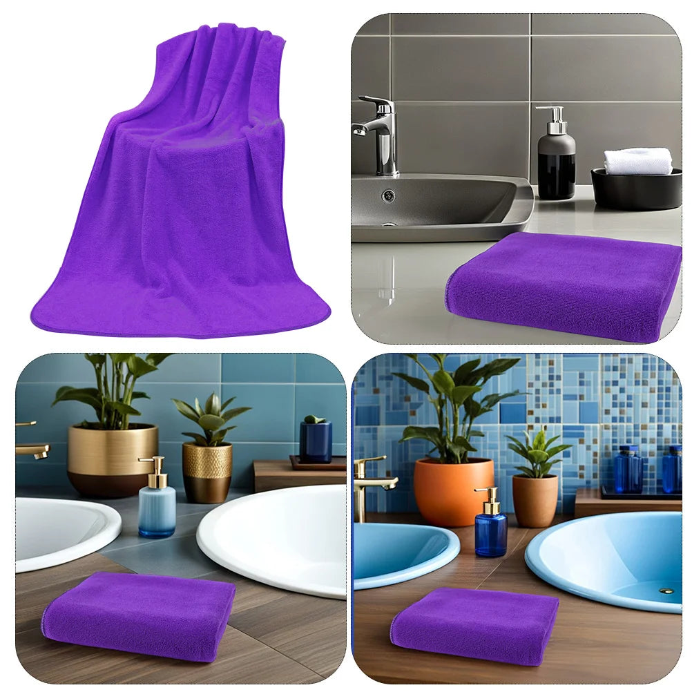 Serviette De Bain Adulte Violet