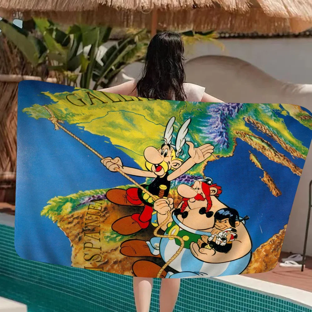 Serviette De Bain Astérix Obélix