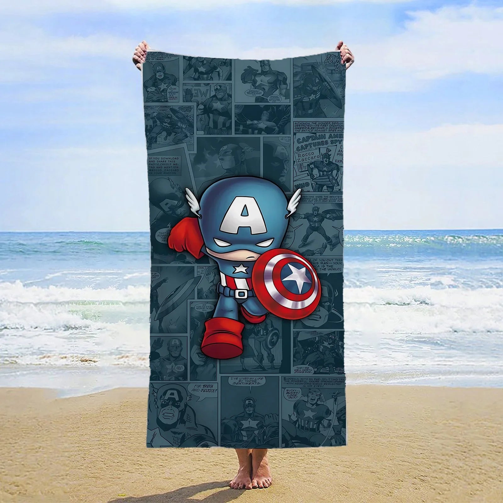 Serviette De Bain Avengers