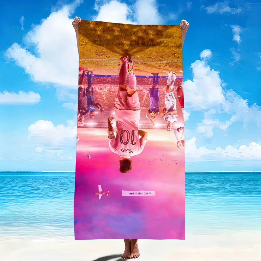 Serviette De Bain Messi