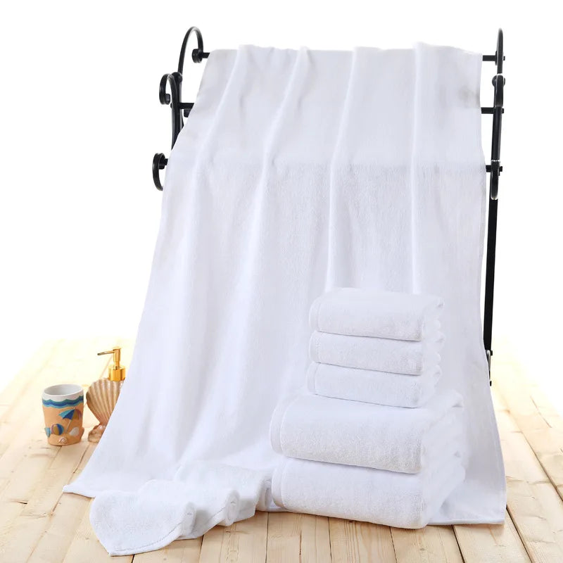 Serviette De Bain Coton Blanc