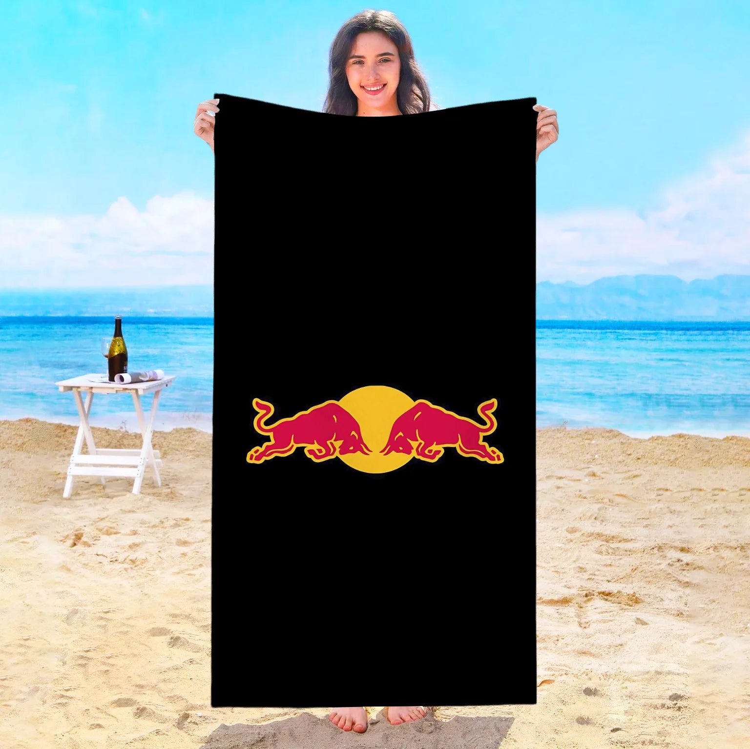 Serviette De Bain Red Bull