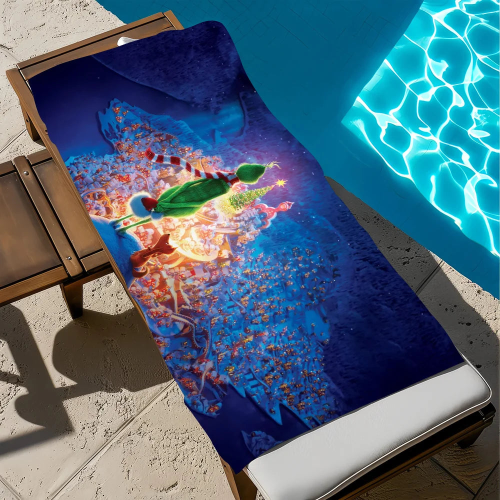 Serviette De Bain Grinch