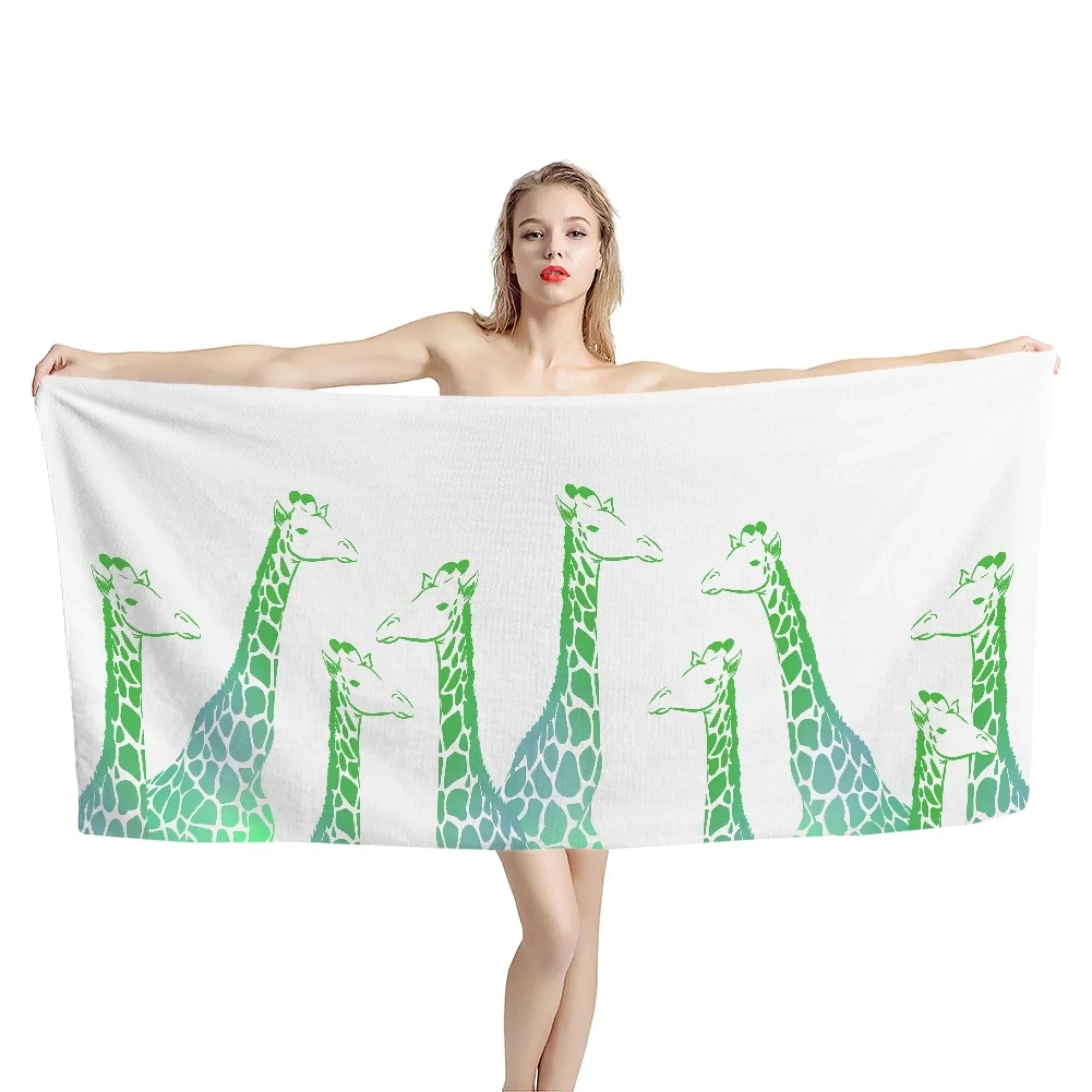 Serviette De Bain Girafe