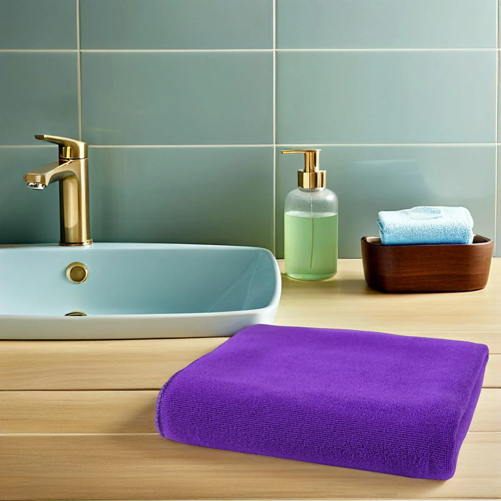 Serviette De Bain Adulte Violet