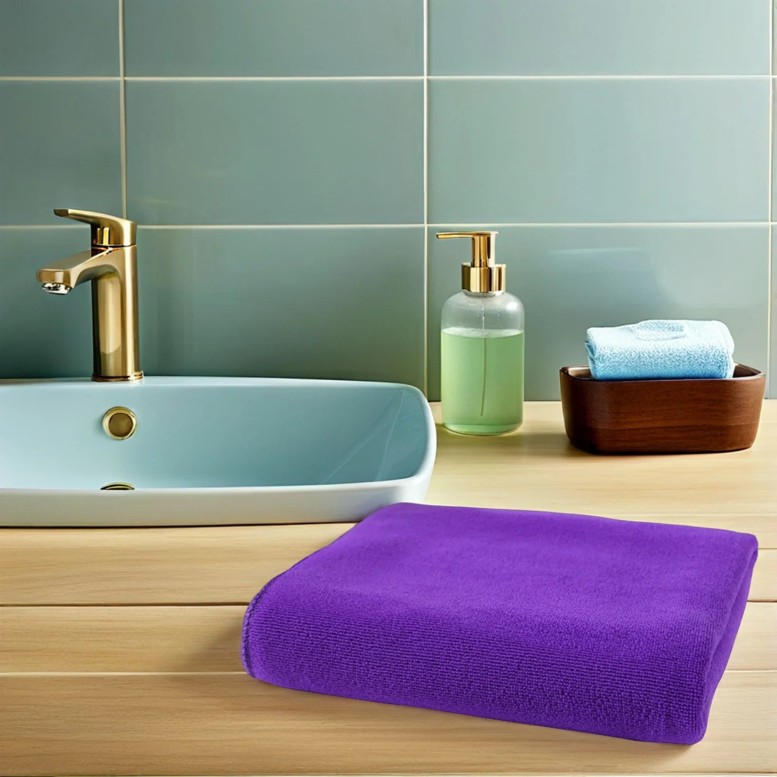 Serviette De Bain Adulte Violet