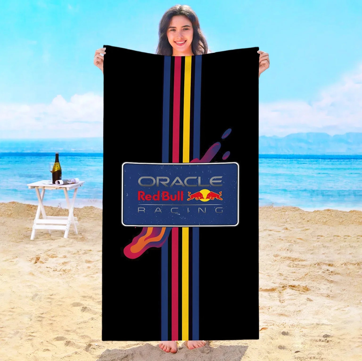 Serviette De Bain Red Bull