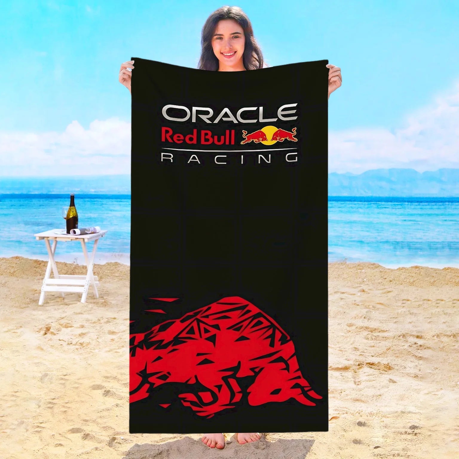 Serviette De Bain Red Bull