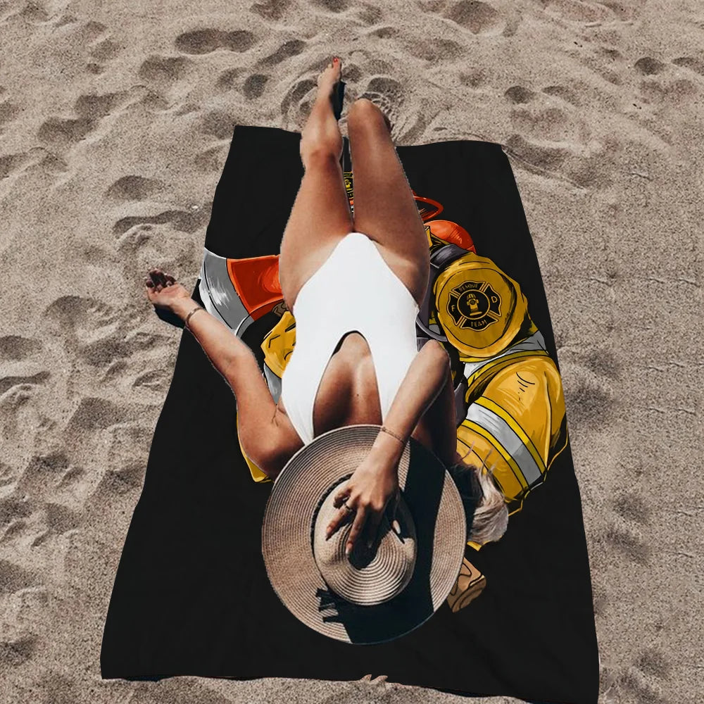 Serviette De Bain Pompier