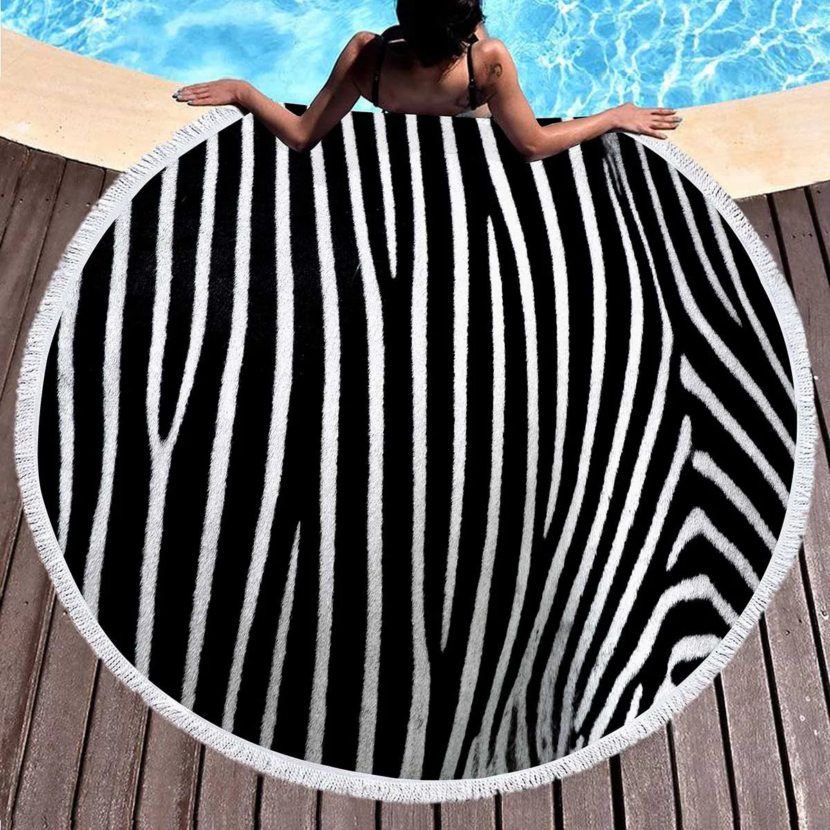 Serviette De Bain Ronde