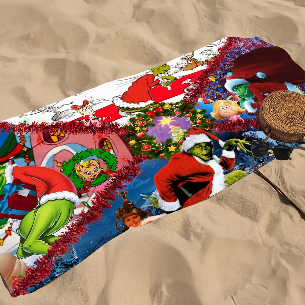 Serviette De Bain Grinch