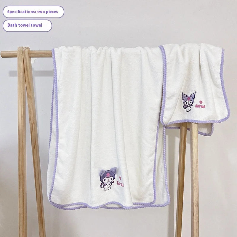 Serviette De Bain Dessin Animé