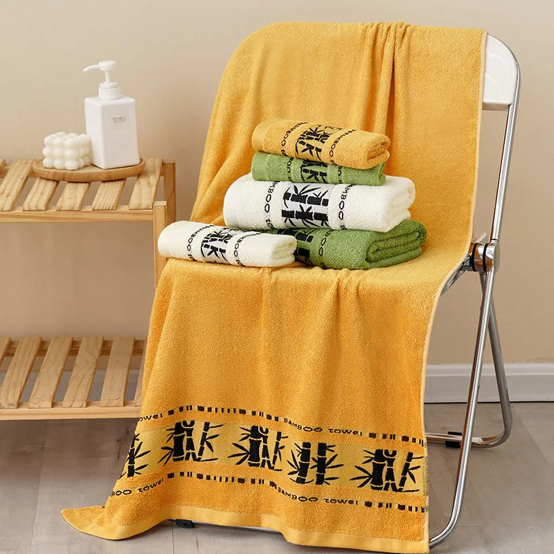 Serviette De Bain Jaune Moutarde