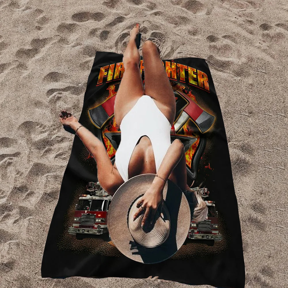 Serviette De Bain Pompier