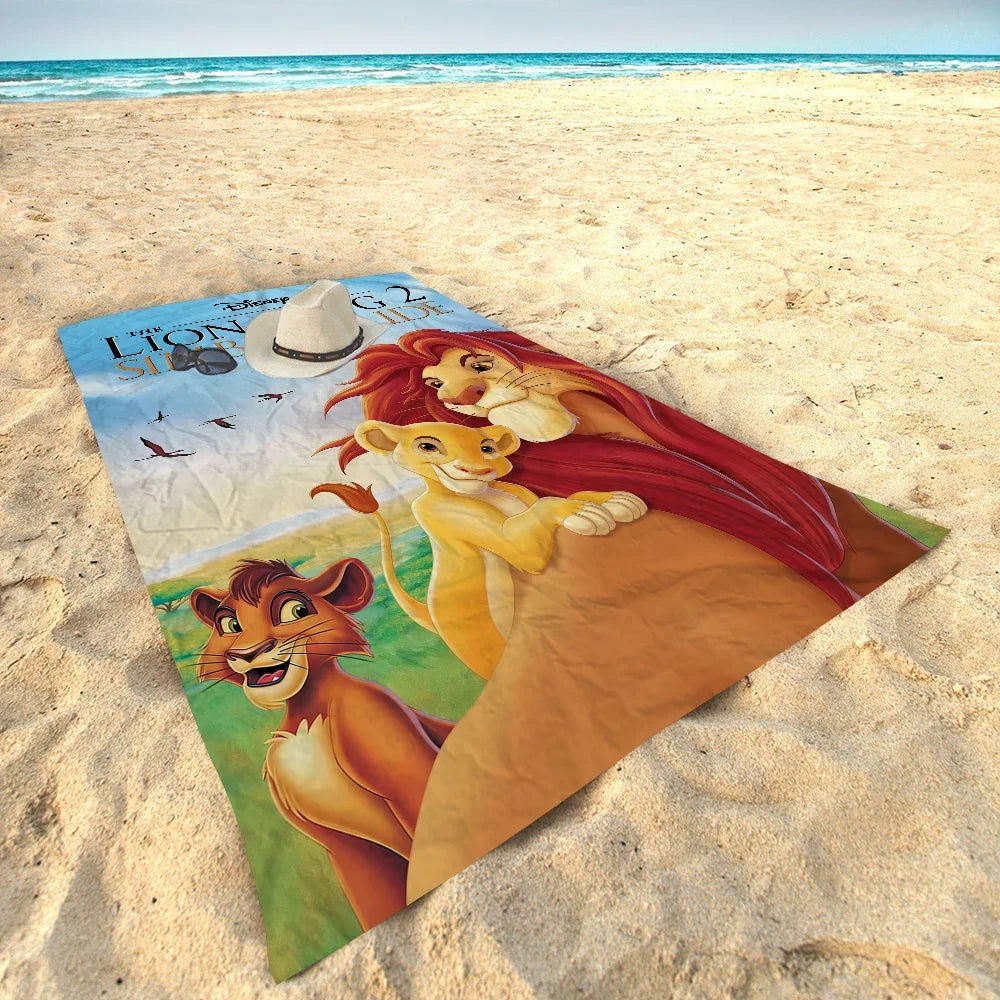 Serviette De Bain Le Roi Lion