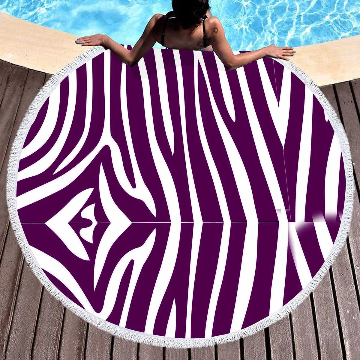 Serviette De Bain Ronde