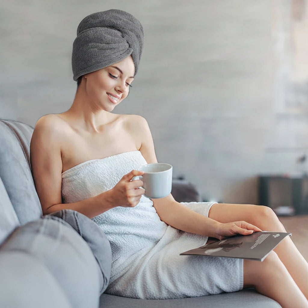 Serviette De Bain Cheveux