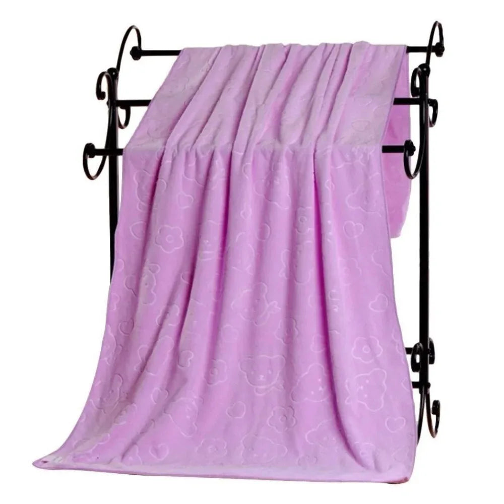 Serviette De Bain En Microfibre 70 Sur 140 Cm
