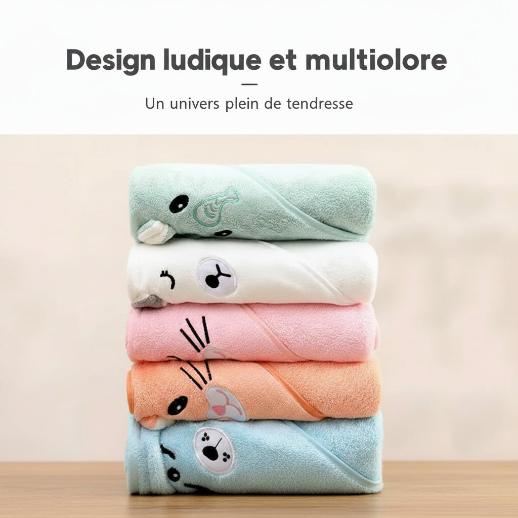 Serviette De Bain Bébé Hello Kitty