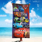 Serviette De Bain Cars - Vignette | plumedebain