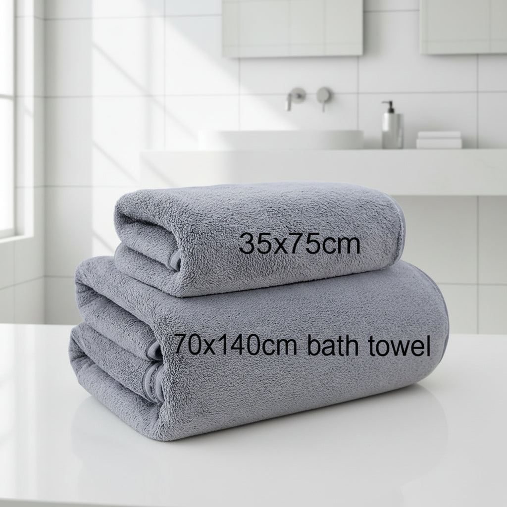Serviette De Bain Grise