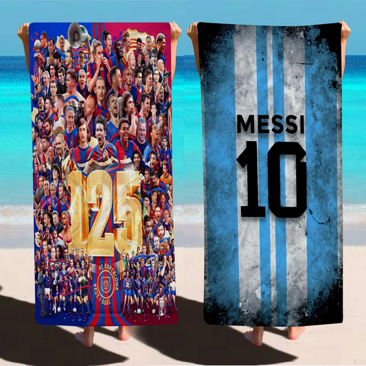 Serviette De Bain Lionel Messi