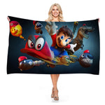 Serviette De Bain Mario - Vignette | plumedebain