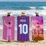 Serviette De Bain Messi - Vignette | plumedebain