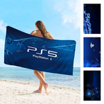 Serviette De Bain Playstation - Vignette | plumedebain