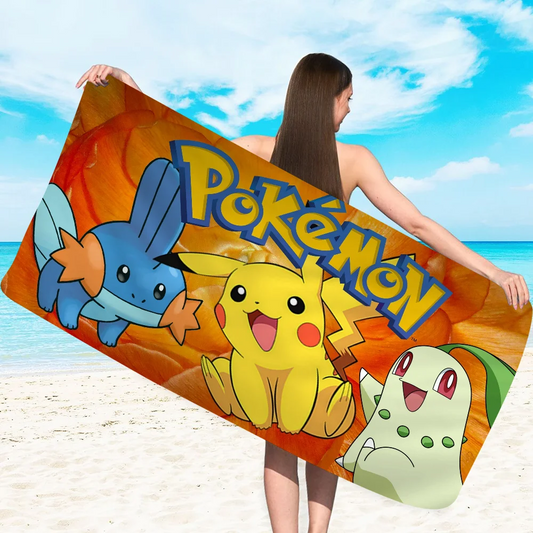 Serviette De Bain Pokémon
