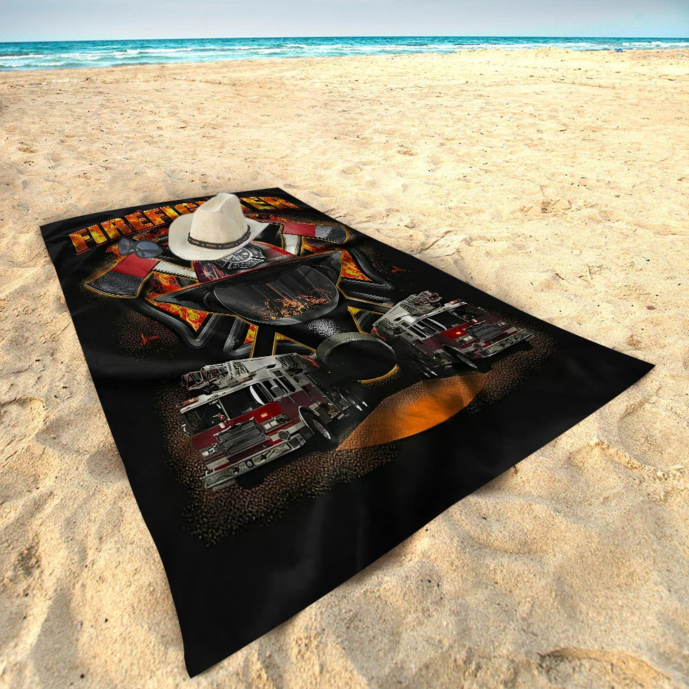 Serviette De Bain Pompier