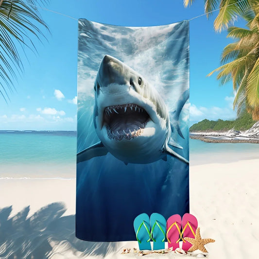 Serviette De Bain Requin