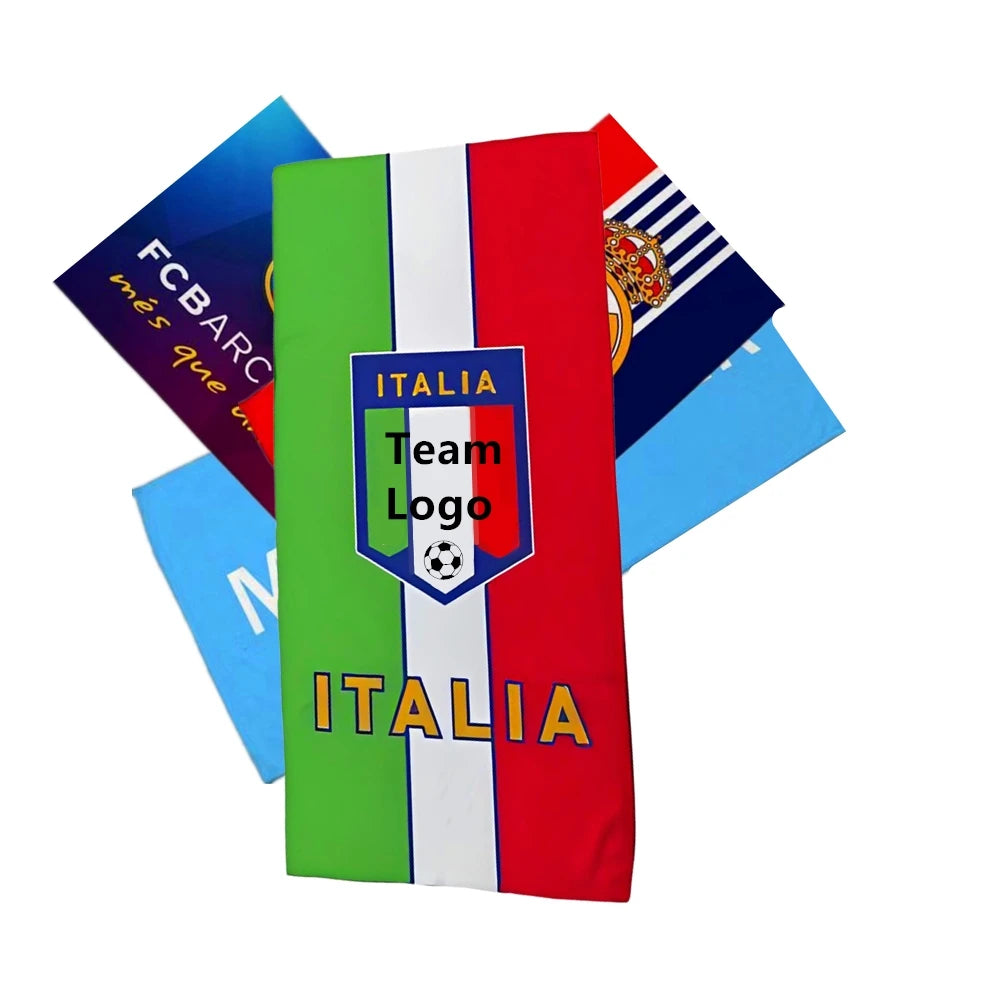 Serviette De Bain Équipe De Foot