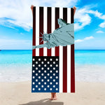 Serviette De Bain États Unis - Vignette | plumedebain