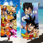 Serviette de bain dragon ball super - Vignette | plumedebain