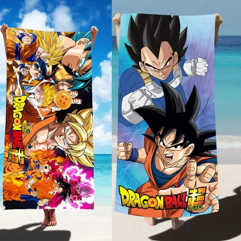 Serviette de bain dragon ball super
