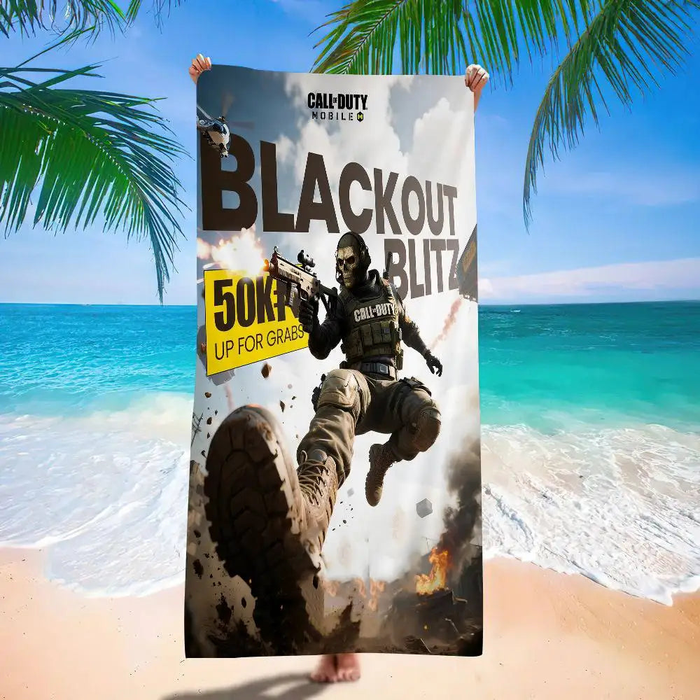 Serviette De Bain Call Of Duty