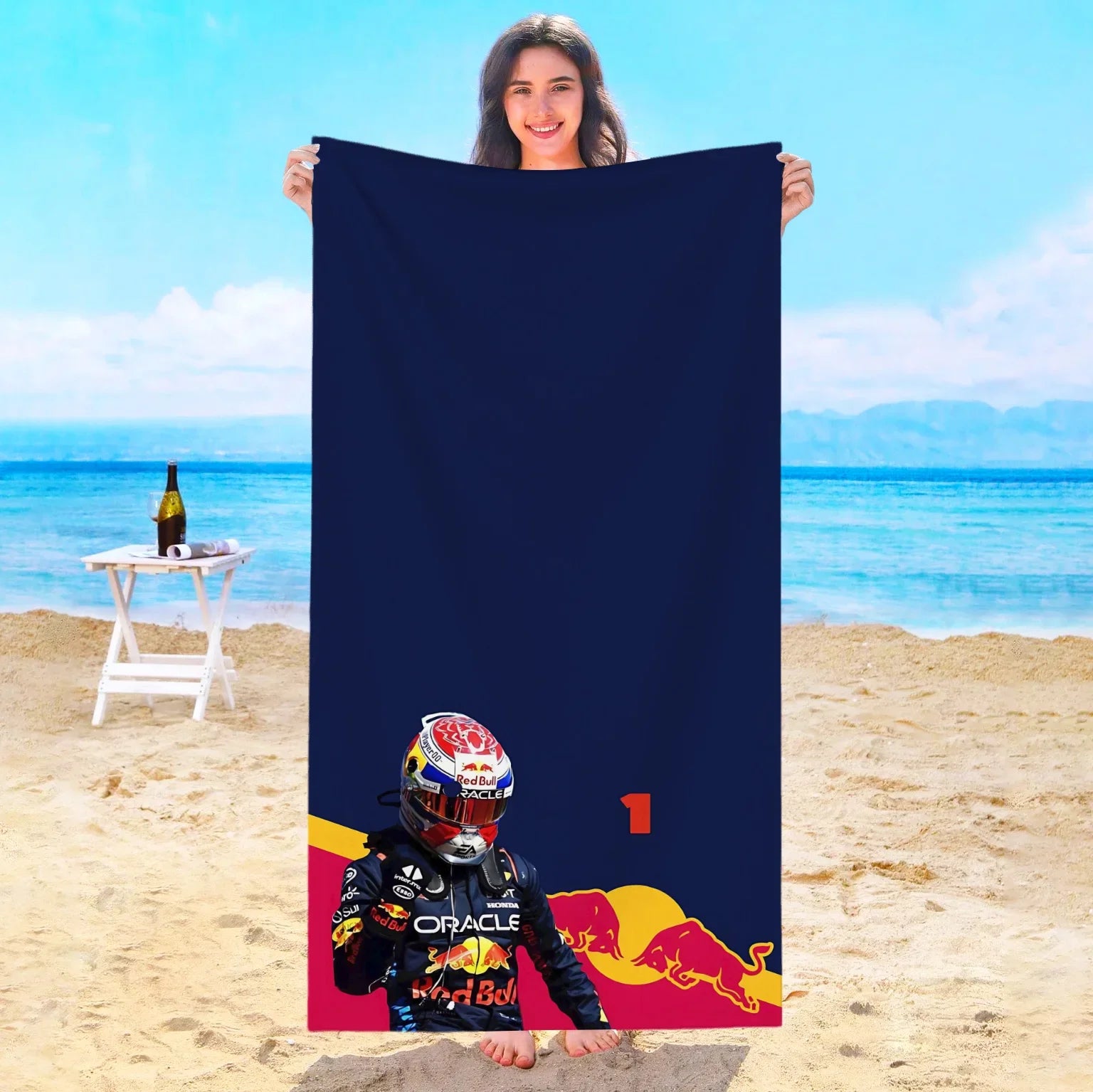 Serviette De Bain Red Bull