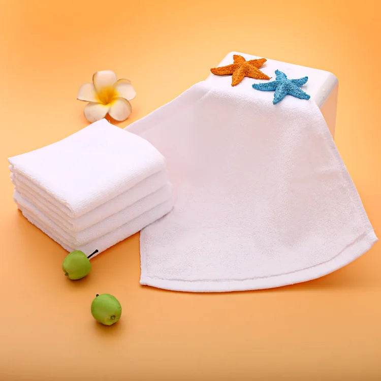 Serviette De Bain Carré Blanc
