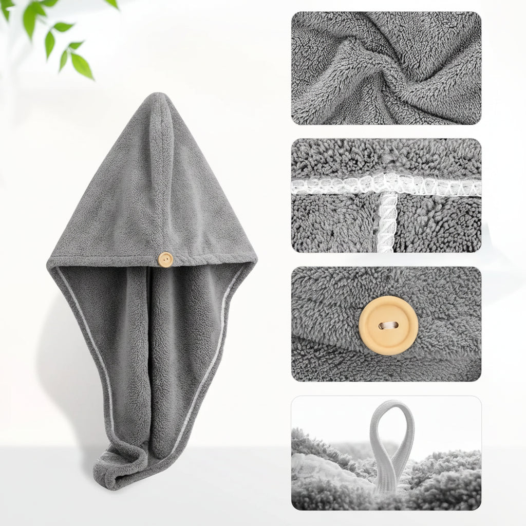 Serviette De Bain Cheveux