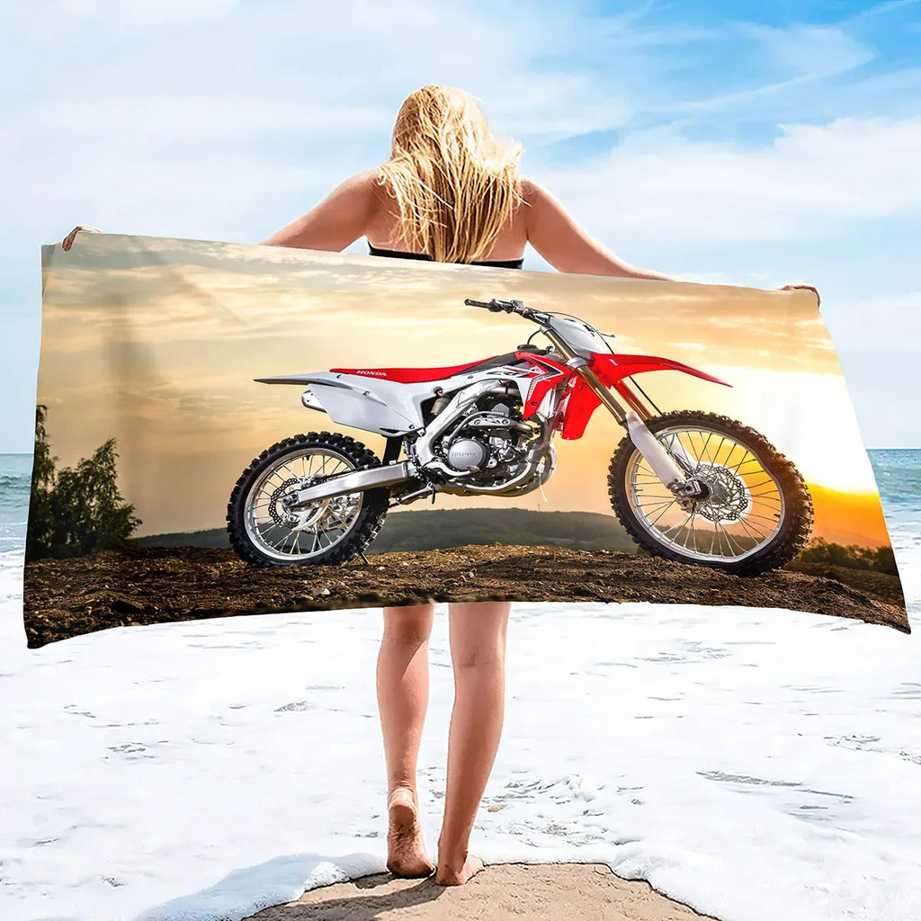 Serviette De Bain Moto